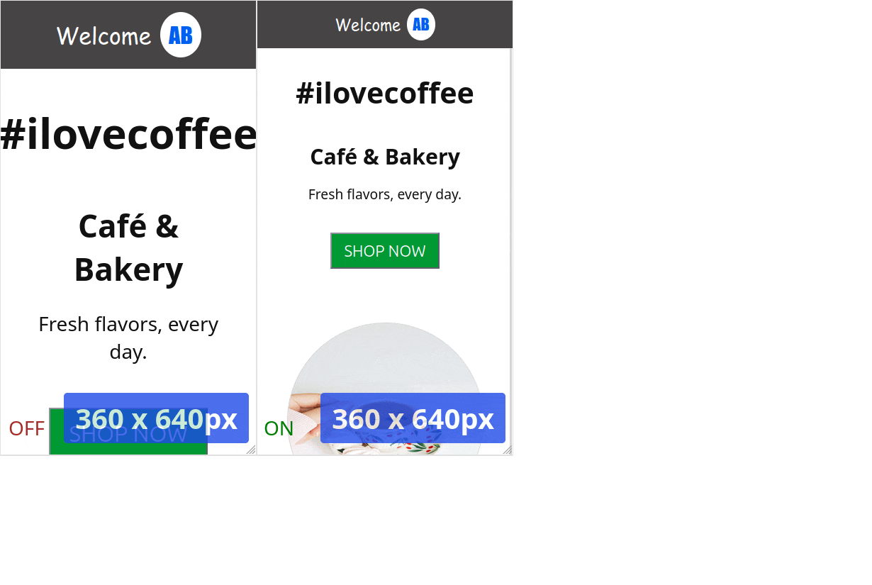 UI scaler portrait demo
